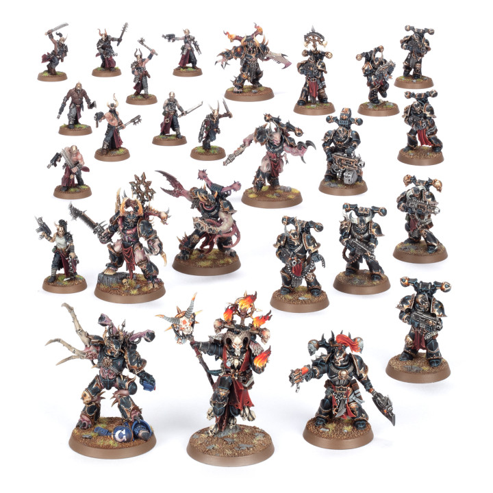 Kampfpatrouille der Chaos Space Marines - WARHAMMER 40'000