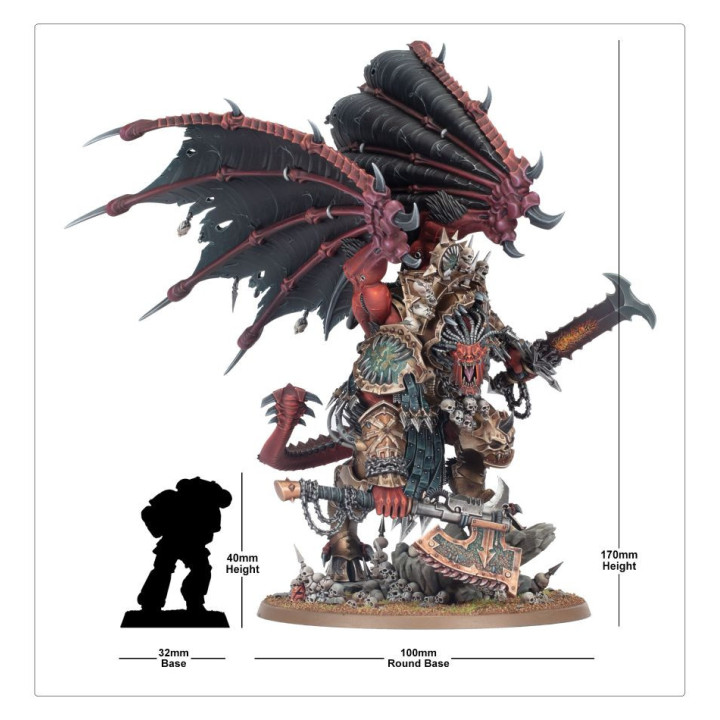 Angron, Primarca Demoniaco di Khorne - FIGURE