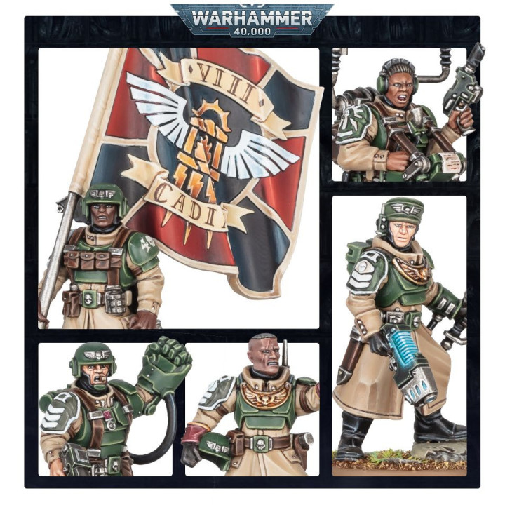 Cadianischer Kommandotrupp - FIGURINEN