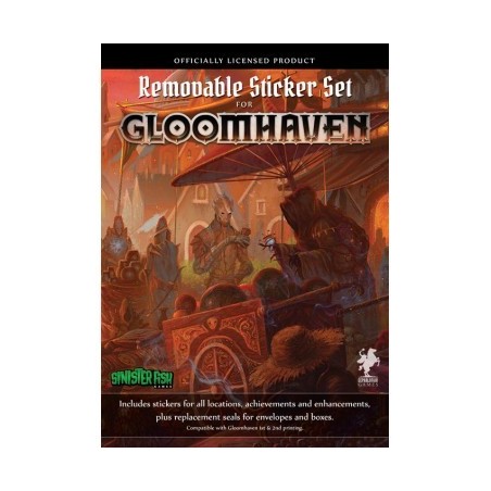 Gloomhaven - Removable Sticker Set