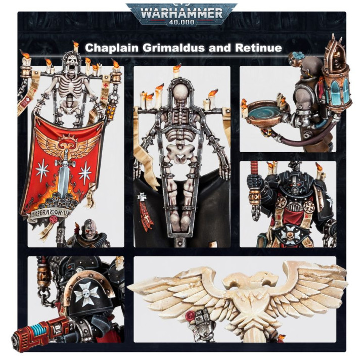 FIGURINES - Chapelain Grimaldus & Suite
