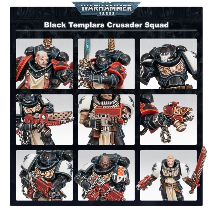 FIGURINES - Escouade de Croisés Primaris
