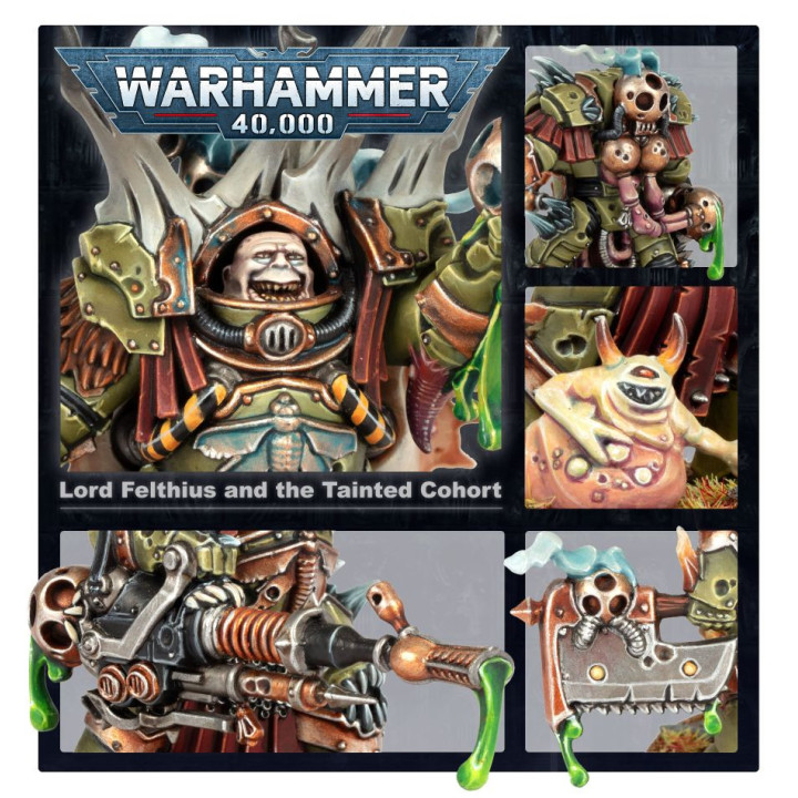 Lord Felthius and the Tainted Cohort - ARMIES OF CHAOS