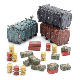 Battlezone: Manufactorum – Munitorum Armoured Containers - MINIS