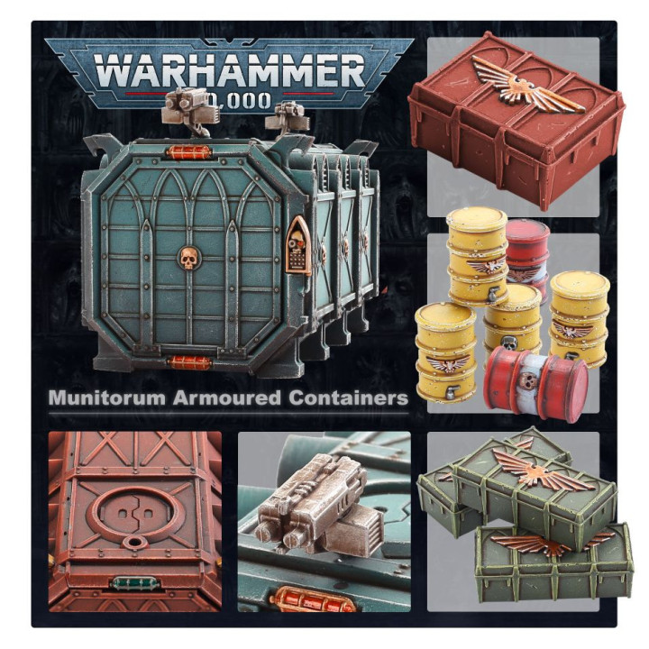 Battlezone: Manufactorum – Gepanzerte Munitorum-Container - FIGURINEN