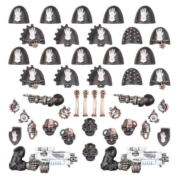 Migliorie e trasferibili degli Iron Hands Primaris - FIGURE