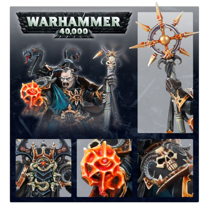FIGURINES - Sorcier des Space Marines du Chaos
