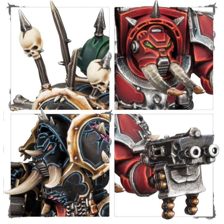 FIGURINES - Escouade de Terminators du Chaos