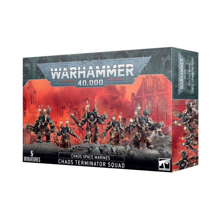 FIGURINES - Escouade de Terminators du Chaos