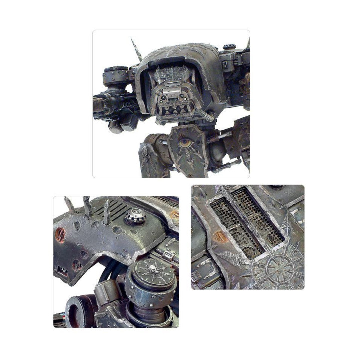 WARHAMMER 40'000 - Chaos Warhound Scout Titan