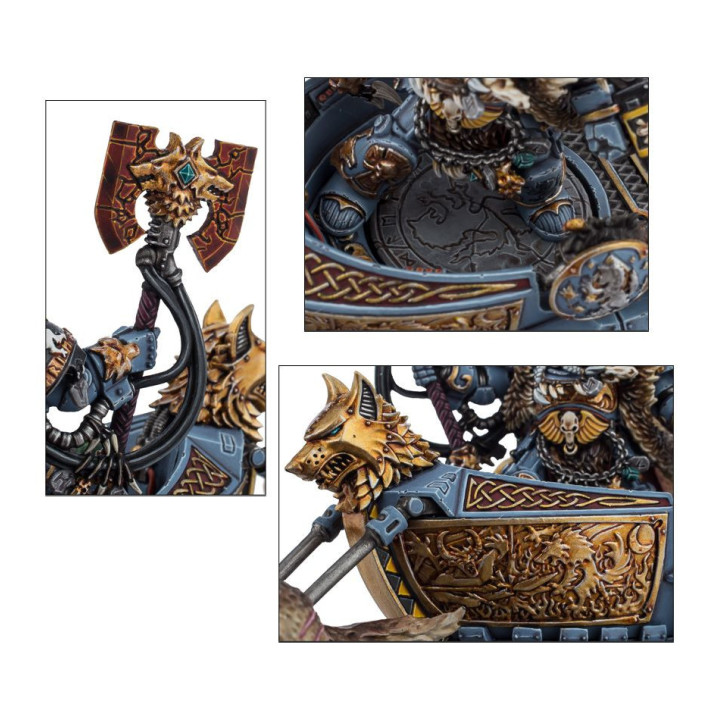 Logan Grimnar on Stormrider - FIGURINEN
