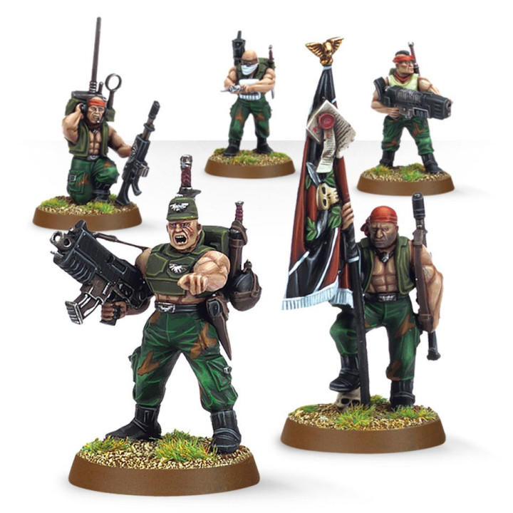 FIGURINES - Catachan Command Squad