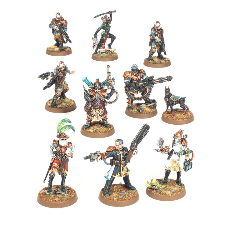 ARMÉES DE L'IMPERIUM - Entourage de Libre Marchand et Cosmomarins d’Armes