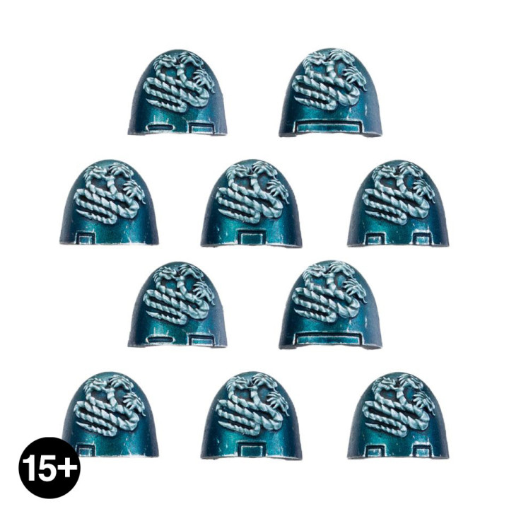 Alpha Legion MKVI Shoulder Pads - INFANTRY UPGRADE SETS
