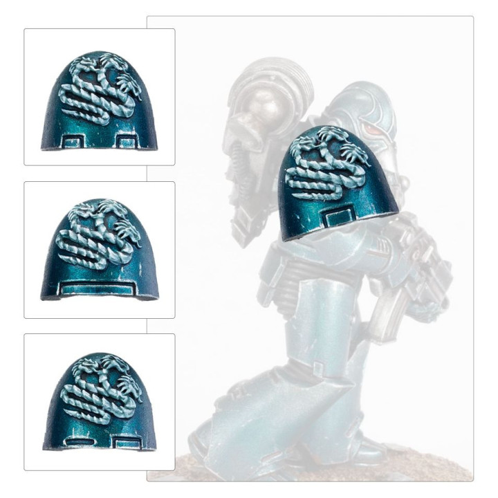 Alpha Legion MKVI Shoulder Pads - INFANTRY UPGRADE SETS