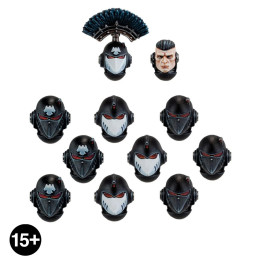 ENSEMBLES D'AMÉLIORATION DE L'INFANTERIE - Raven Guard MKVI Heads