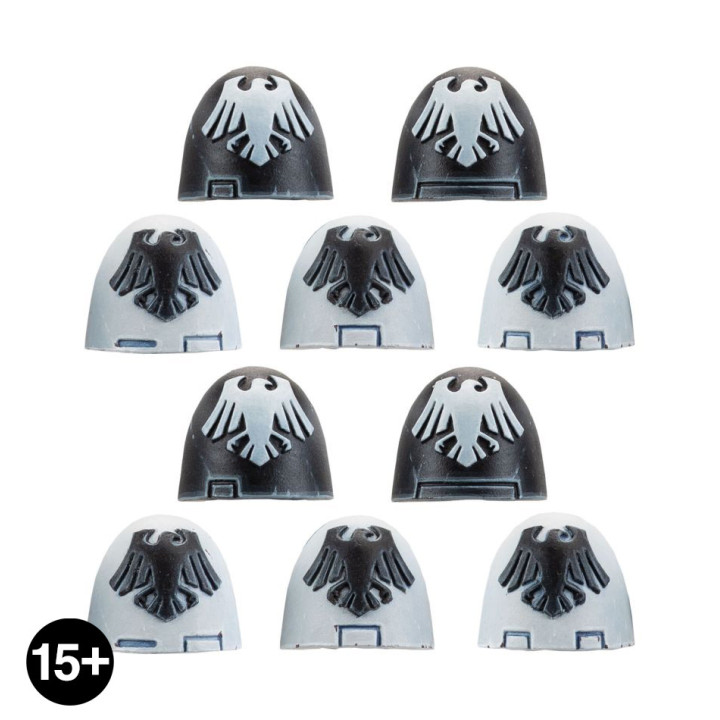 ENSEMBLES D'AMÉLIORATION DE L'INFANTERIE - Raven Guard MKVI Shoulder Pads