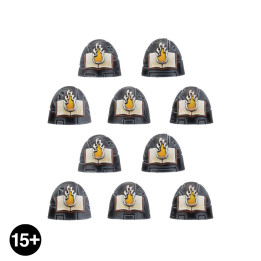 Word Bearers MkVI Shoulder Pads - INFANTRY UPGRADE SETS