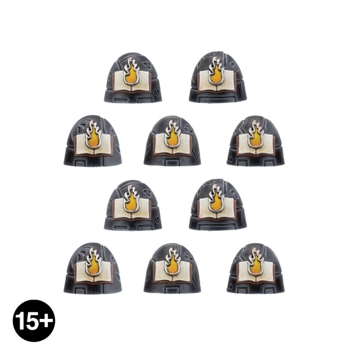 Word Bearers MkVI Shoulder Pads - INFANTRY UPGRADE SETS