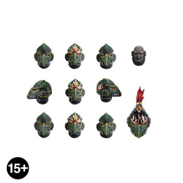 Salamanders MkVI Heads - INFANTRY UPGRADE SETS