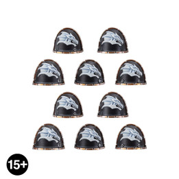 Salamanders MkVI Shoulder Pads - INFANTRY UPGRADE SETS