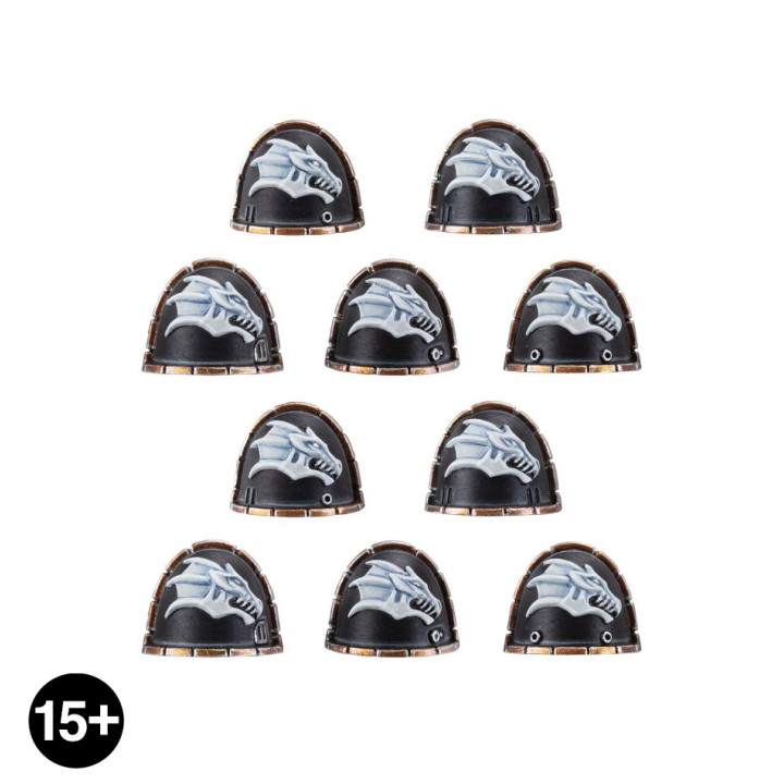 Salamanders MkVI Shoulder Pads - INFANTRY UPGRADE SETS