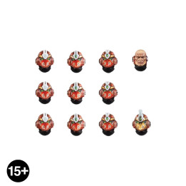 Thousand Sons MkVI Heads - INFANTRY UPGRADE SETS