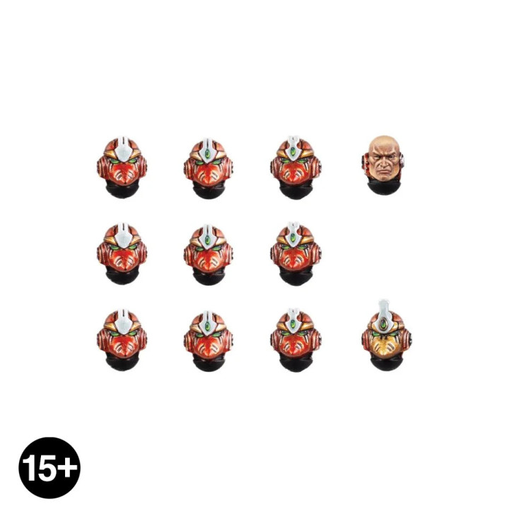Thousand Sons MkVI Heads - INFANTRY UPGRADE SETS