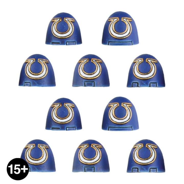 Ultramarines MKVI Shoulder Pads - INFANTRY UPGRADE SETS