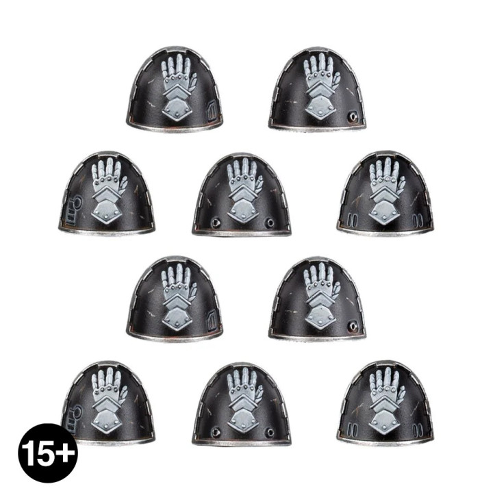 Iron Hands MKVI Shoulder Pads - AUFRÜSTSÄTZE FÜR INFANTERIE