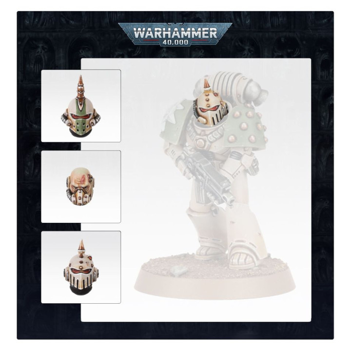 Death Guard MKVI Heads - AUFRÜSTSÄTZE FÜR INFANTERIE