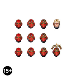 Blood Angels MKVI Heads - INFANTRY UPGRADE SETS