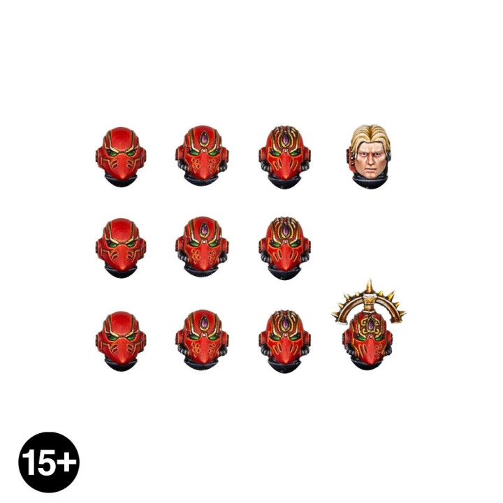 Blood Angels MKVI Heads - INFANTRY UPGRADE SETS