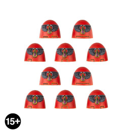 Blood Angels MKVI Shoulder Pads - INFANTRY UPGRADE SETS