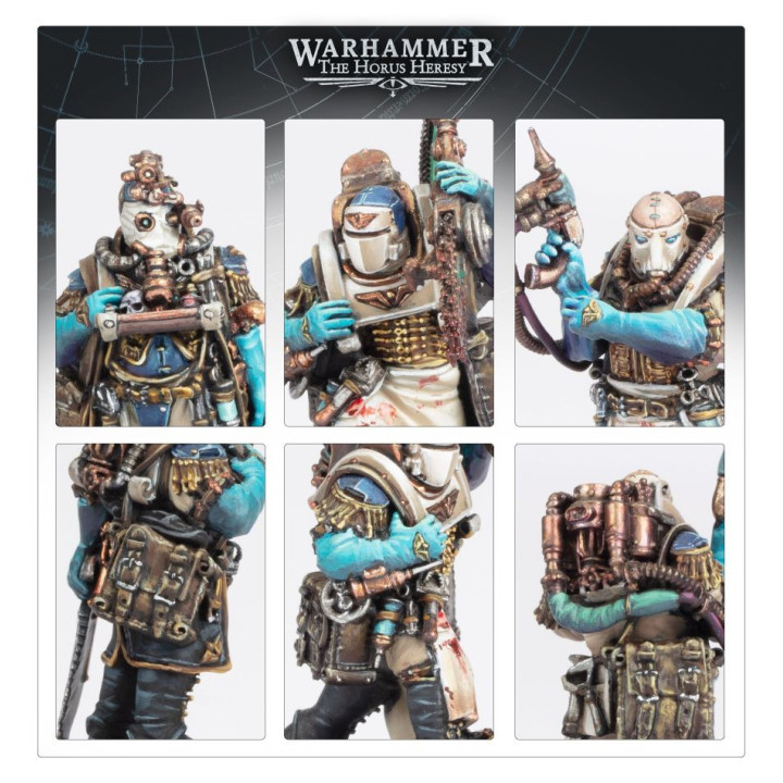 Solar Auxilia Surgeon-Primus Aevos Jovan & Medicae Orderlies - FORCE ORGANISATION