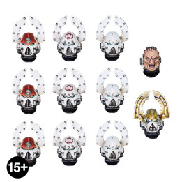 World Eaters MKVI Heads - INFANTRY UPGRADE SETS