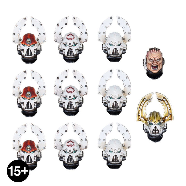 World Eaters MKVI Heads - INFANTRY UPGRADE SETS