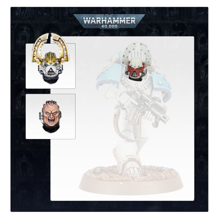 World Eaters MKVI Heads - INFANTRY UPGRADE SETS