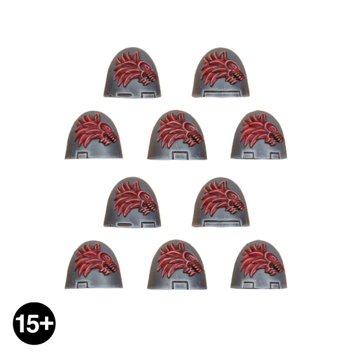 Space Wolves MKVI Shoulder Pads - INFANTRY UPGRADE SETS