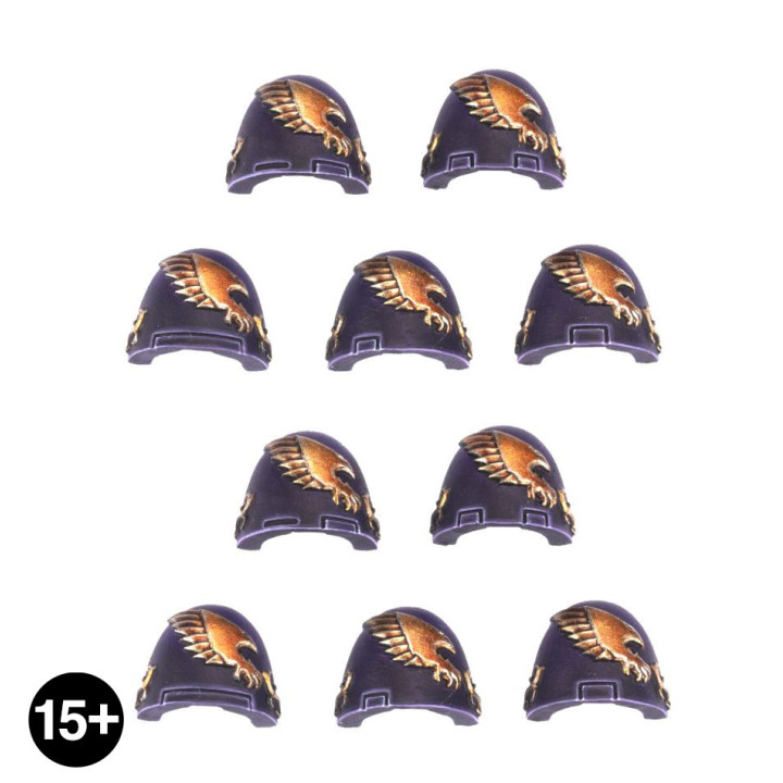 Emperor’s Children MKVI Shoulder Pads - AUFRÜSTSÄTZE FÜR INFANTERIE