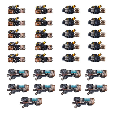 Heavy Weapons Upgrade Set – Heavy Flamers, Multi-meltas, and Plasma Cannons