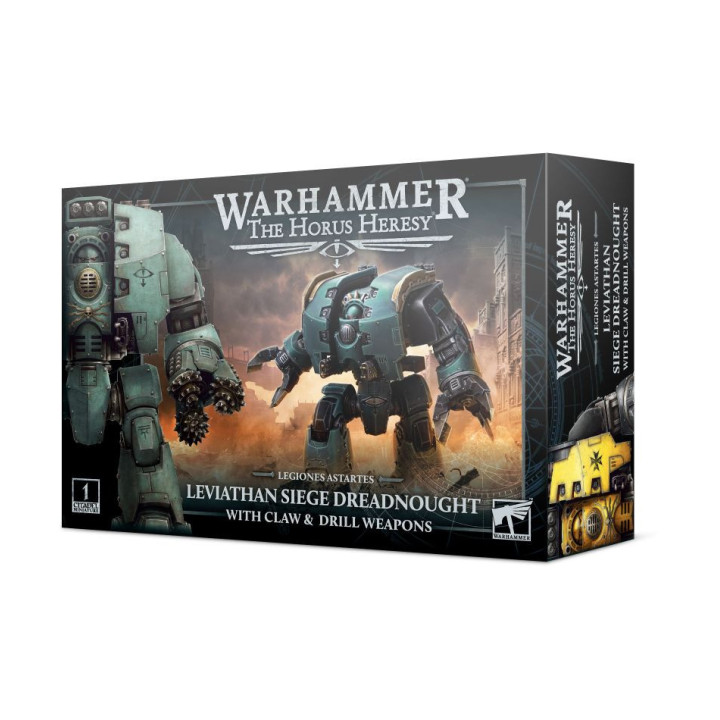 FIGURINES - Dreadnought de siège Leviathan avec pince et trépan