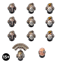 Iron Warriors MKVI Heads - INFANTRY UPGRADE SETS