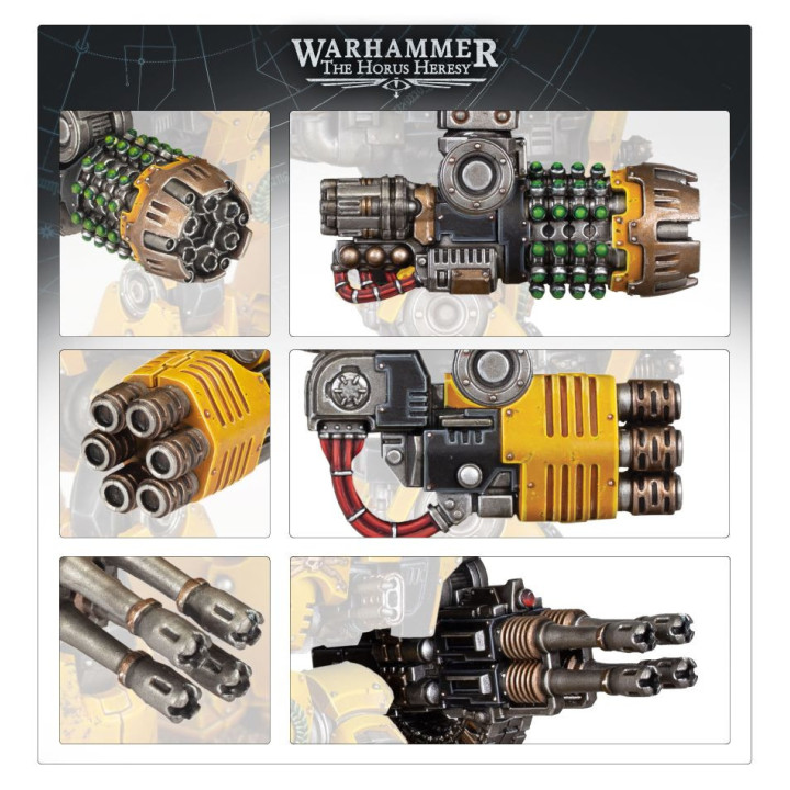 ARMES - Grappe d'Armes de Tir de Dreadnought de Siège Leviathan