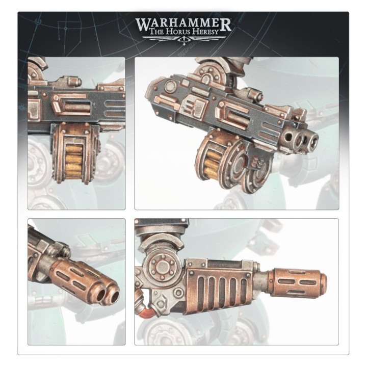 ARMES - Grappe d'Armes de Dreadnought Contemptor 1