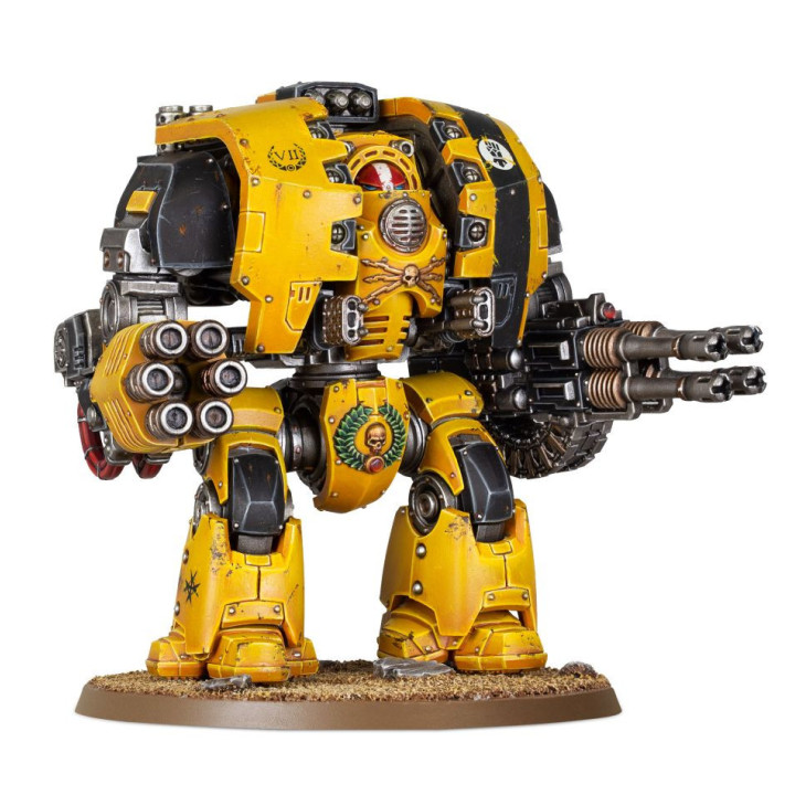 FIGURINES - Dreadnought de Siège Leviathan avec Armes de Tir
