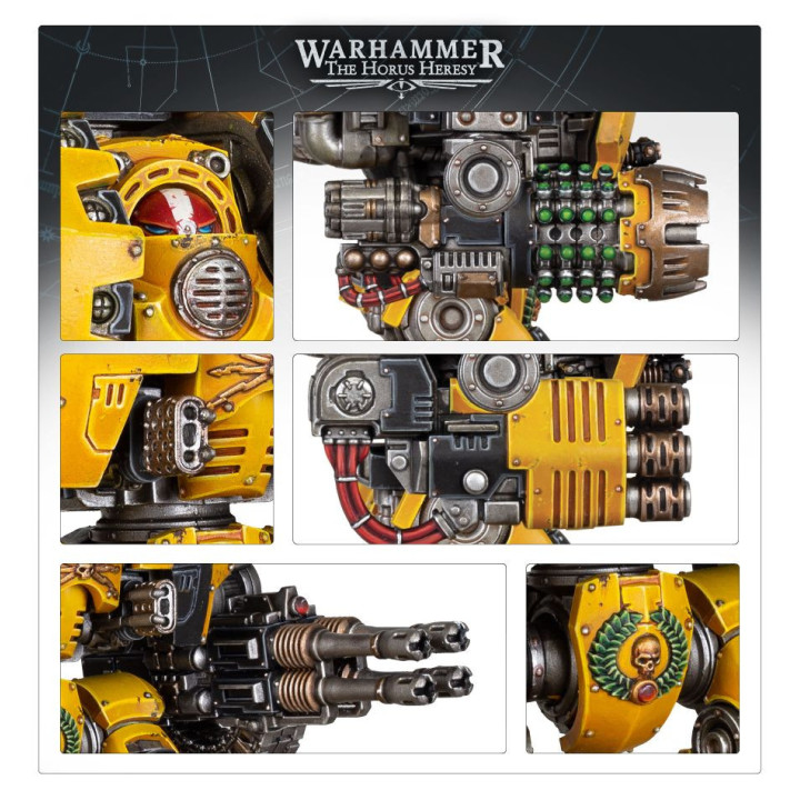 FIGURINES - Dreadnought de Siège Leviathan avec Armes de Tir