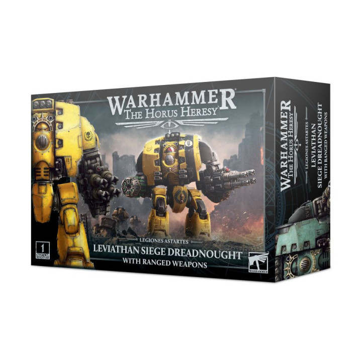 FIGURINES - Dreadnought de Siège Leviathan avec Armes de Tir