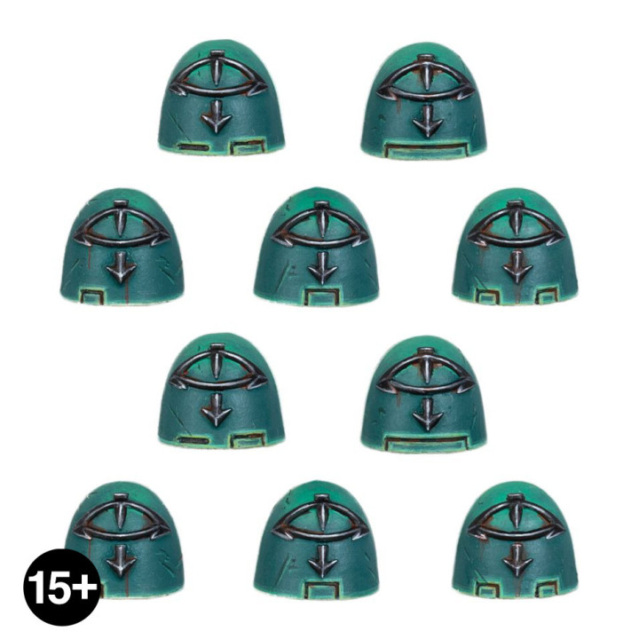 Sons of Horus MKVI Shoulder Pads - INFANTRY UPGRADE SETS