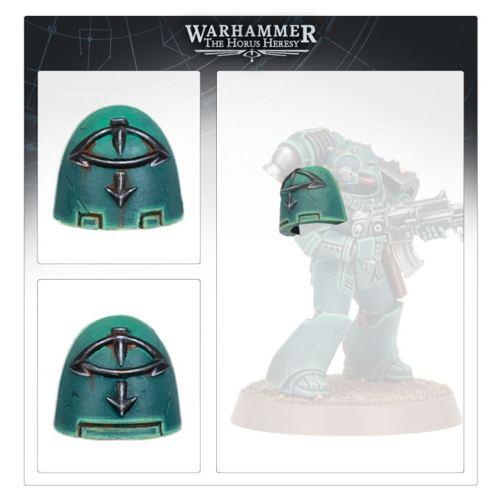 Sons of Horus MKVI Shoulder Pads - INFANTRY UPGRADE SETS